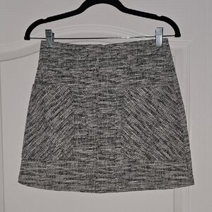 Kaileigh Gray A-Line Mini Skirt Casual